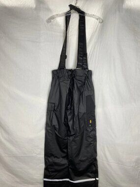 Blaklader Mens 1387 Rain Pants With Reflective Detail Size S Black
